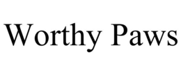 WORTHY PAWS trademark