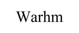 WARHM trademark