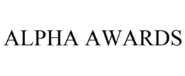 ALPHA AWARDS trademark