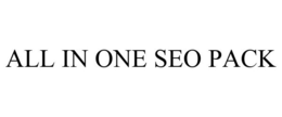 ALL IN ONE SEO PACK trademark