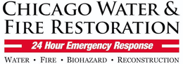 CHICAGO WATER & FIRE RESTORATION 24 HOUR EMERGENCY RESPONSE WATER · FIRE · BIOHAZARD · RECONSTRUCTION trademark