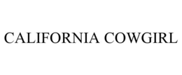 CALIFORNIA COWGIRL trademark