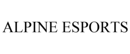 ALPINE ESPORTS trademark