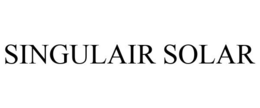 SINGULAIR SOLAR trademark