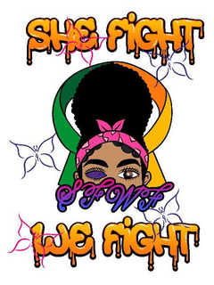 SHE FIGHT SFWF WE FIGHT trademark