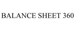 BALANCE SHEET 360 trademark