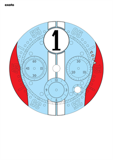 EXOTO 1966 MK II 1 3 05 6 9 10 12 15 20 25 30 35 45 55 60 trademark