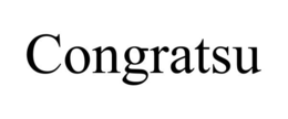 CONGRATSU trademark