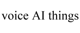 VOICE AI THINGS trademark