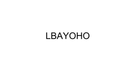 LBAYOHO trademark