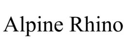 ALPINE RHINO trademark