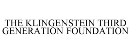 THE KLINGENSTEIN THIRD GENERATION FOUNDATION trademark