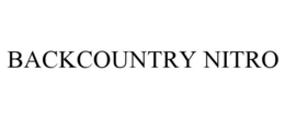 BACKCOUNTRY NITRO trademark