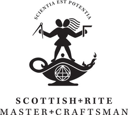SCIENTIA EST POTENTIA SCOTTISH RITE MASTER CRAFTSMAN trademark