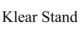 KLEAR STAND trademark