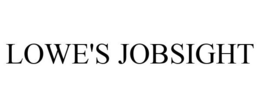 LOWE'S JOBSIGHT trademark