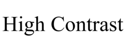 HIGH CONTRAST trademark