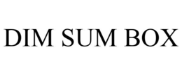 DIM SUM BOX trademark