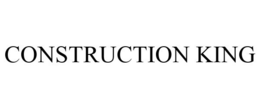 CONSTRUCTION KING trademark