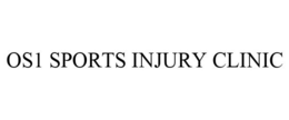 OS1 SPORTS INJURY CLINIC trademark