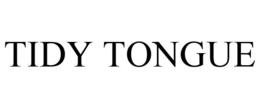 TIDY TONGUE trademark
