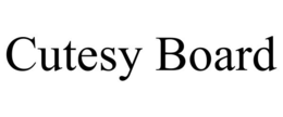 CUTESY BOARD trademark