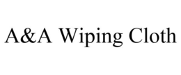A&A WIPING CLOTH trademark