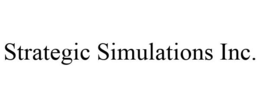 STRATEGIC SIMULATIONS INC. trademark