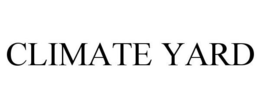 CLIMATE YARD trademark