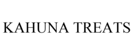 KAHUNA TREATS trademark