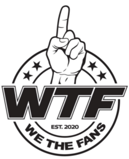 WTF EST. 2020 WE THE FANS trademark