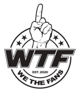 WTF EST. 2020 WE THE FANS trademark