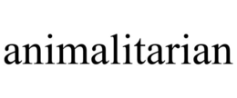 ANIMALITARIAN trademark