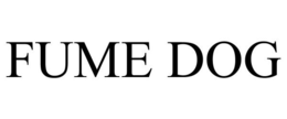 FUME DOG trademark