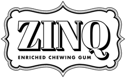 ZINQ ENRICHED CHEWING GUM trademark