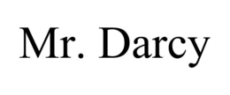 MR. DARCY trademark