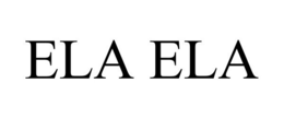 ELA ELA trademark