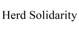 HERD SOLIDARITY trademark