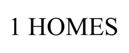 1 HOMES trademark