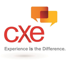 CXE EXPERIENCE IS THE DIFFERENCE. trademark
