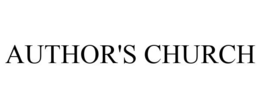 AUTHOR'S CHURCH trademark