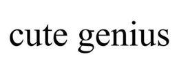 CUTE GENIUS trademark