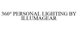 360° PERSONAL LIGHTING BY ILLUMAGEAR trademark