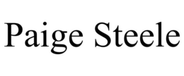 PAIGE STEELE trademark