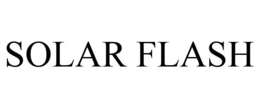 SOLAR FLASH trademark