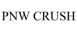 PNW CRUSH trademark
