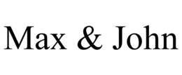 MAX & JOHN trademark