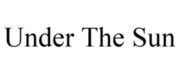 UNDER THE SUN trademark