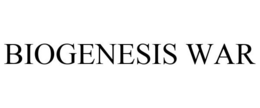 BIOGENESIS WAR trademark