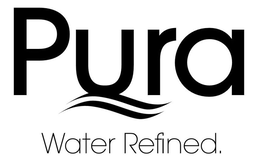 PURA WATER REFINED. trademark